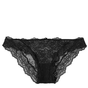 💕Victoria's Secret Cheekini Black Lace XL Panties NWT!